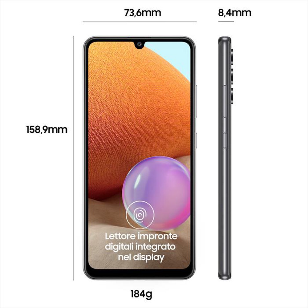 "WIND - 3 - SAMSUNG Galaxy A32 5G-Nero"