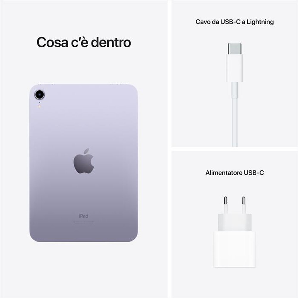 Immagine del prodotto APPLE - iPad mini Wi-Fi + Cellular 256GB-Purple