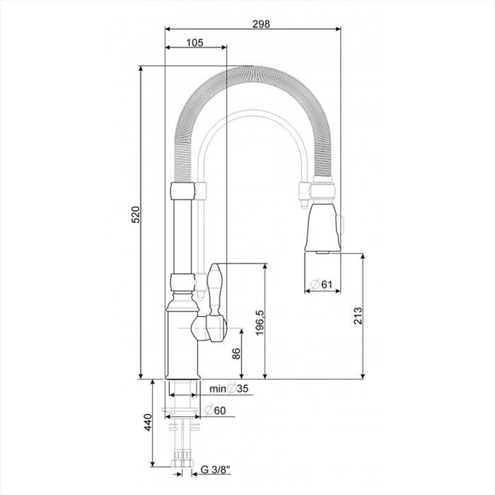 Immagine del prodotto SMEG - MIDR7CR-2 (Miscelatore)
