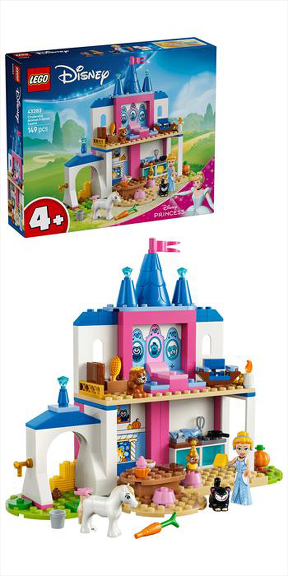 Immagine del prodotto LEGO - DISNEY Castello degli animali di Cenerentola-43283