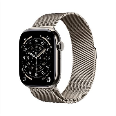 APPLE - Watch Series 11 GPS + Cellular 46mm Titanio-Loop Milanese Naturale - M/L