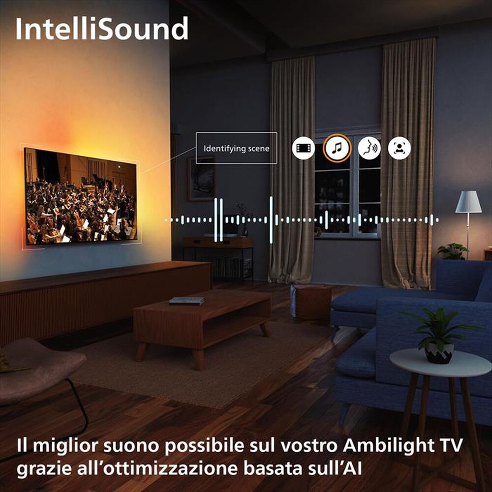 Immagine del prodotto PHILIPS - Smart TV Ambilight OLED 4K 65" 65OLED770-Black