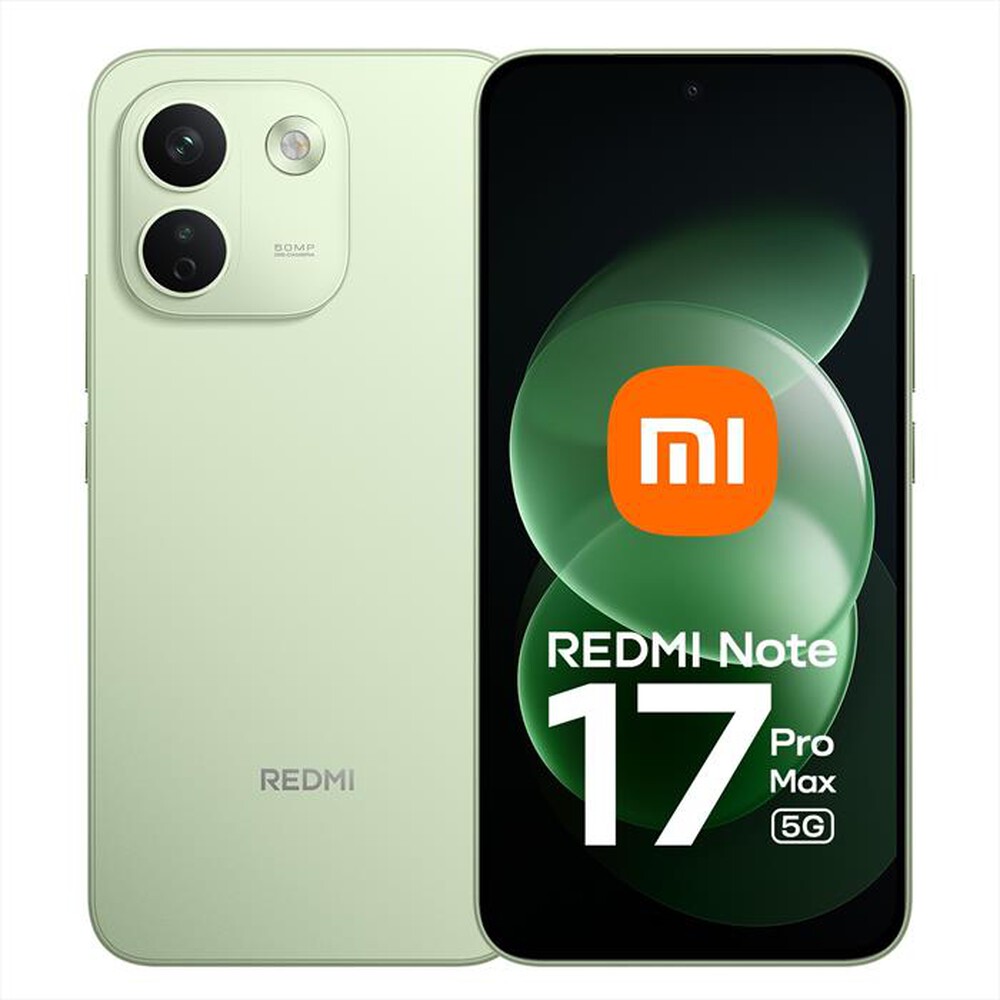 Immagine del prodotto XIAOMI - Smartphone REDMI Note 17 Pro Max 5G 8GB/256GB-Green