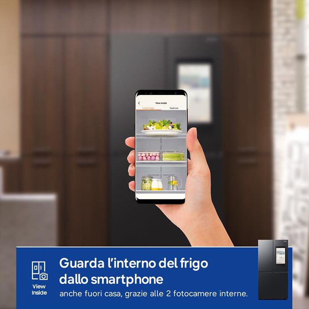 Immagine del prodotto SAMSUNG - Frigorifero 4 porte RF65DG9H0EB1EF Classe E 637 lt-Antracite
