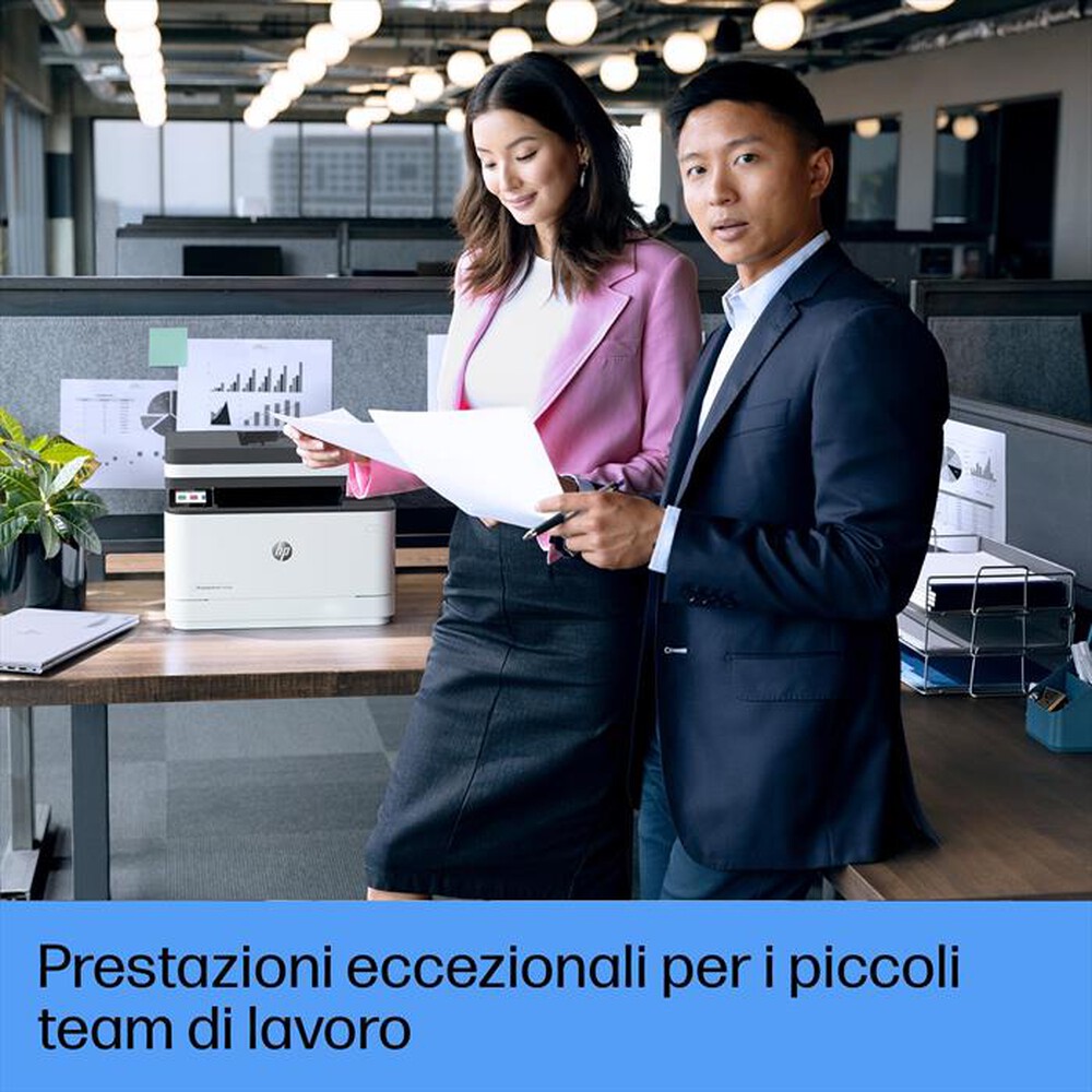 "HP - Stampante multifunzione LASERJET PRO MFP 3102FDW-Bianca"