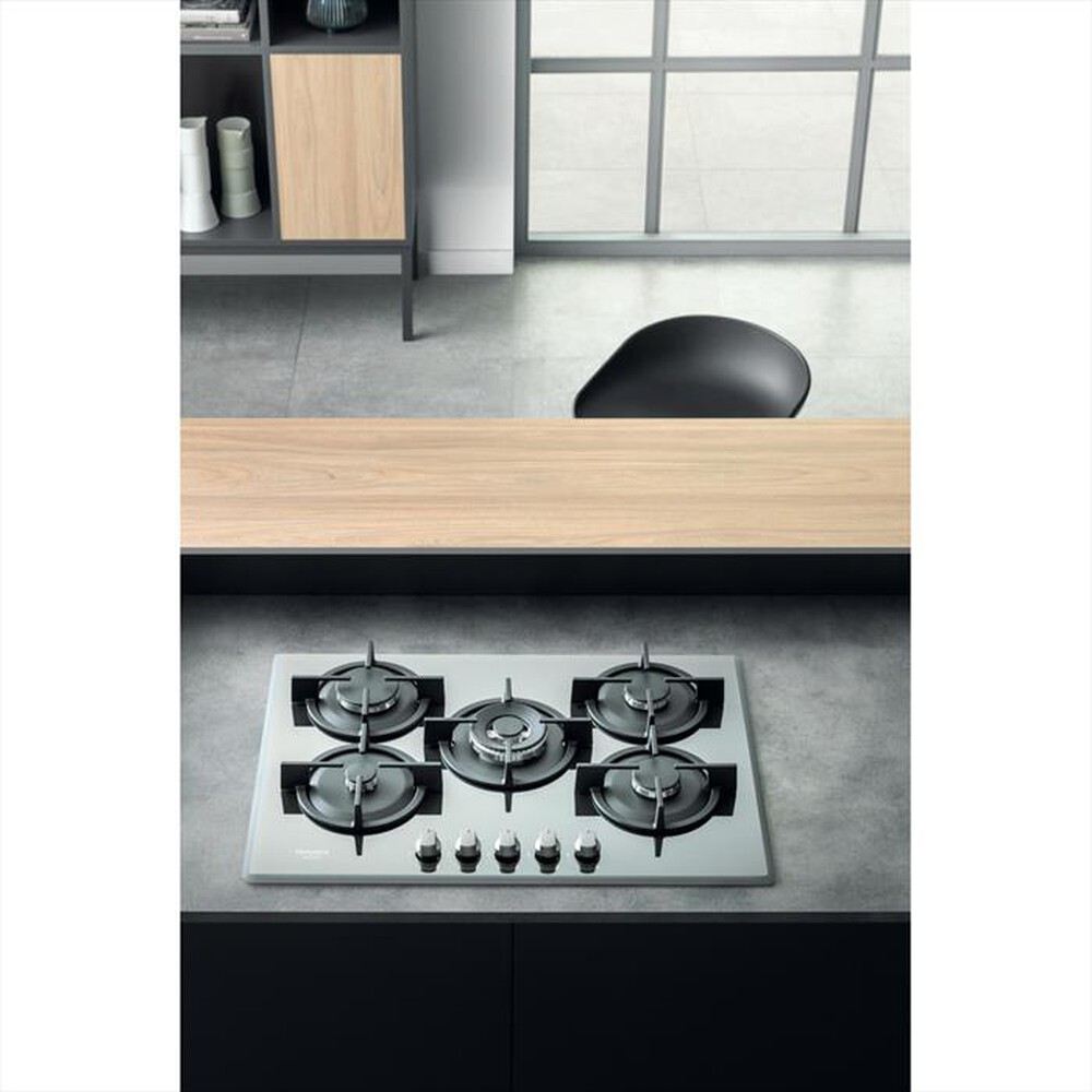 Immagine del prodotto HOTPOINT ARISTON - Piano cottura a gas HAGD 72S/ICE 5 fuochi 73cm