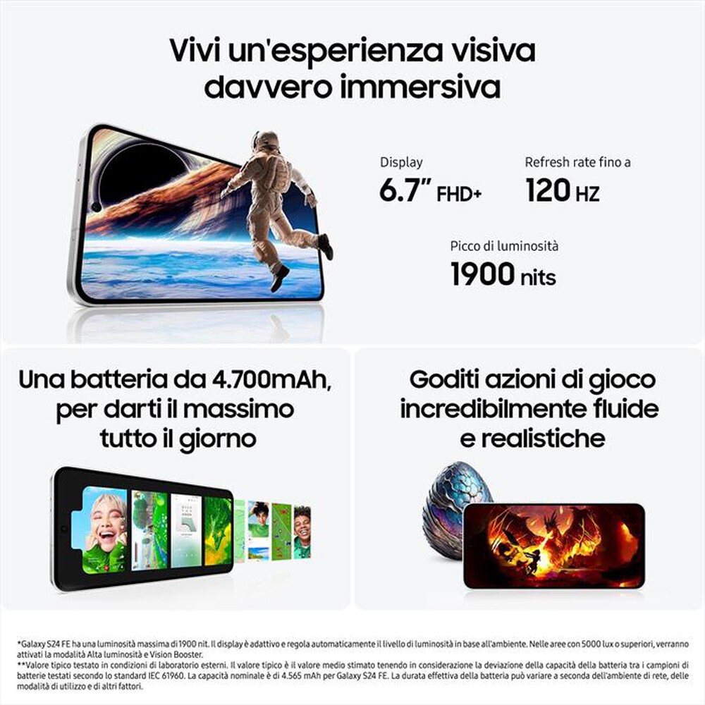 "WIND - 3 - SAMSUNG Galaxy S24 FE-Graphite"