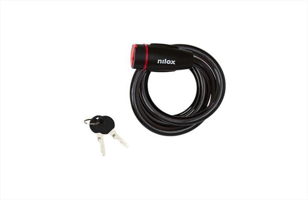 "NILOX - Lucchetto NXPLCABLELOCK-Nero"