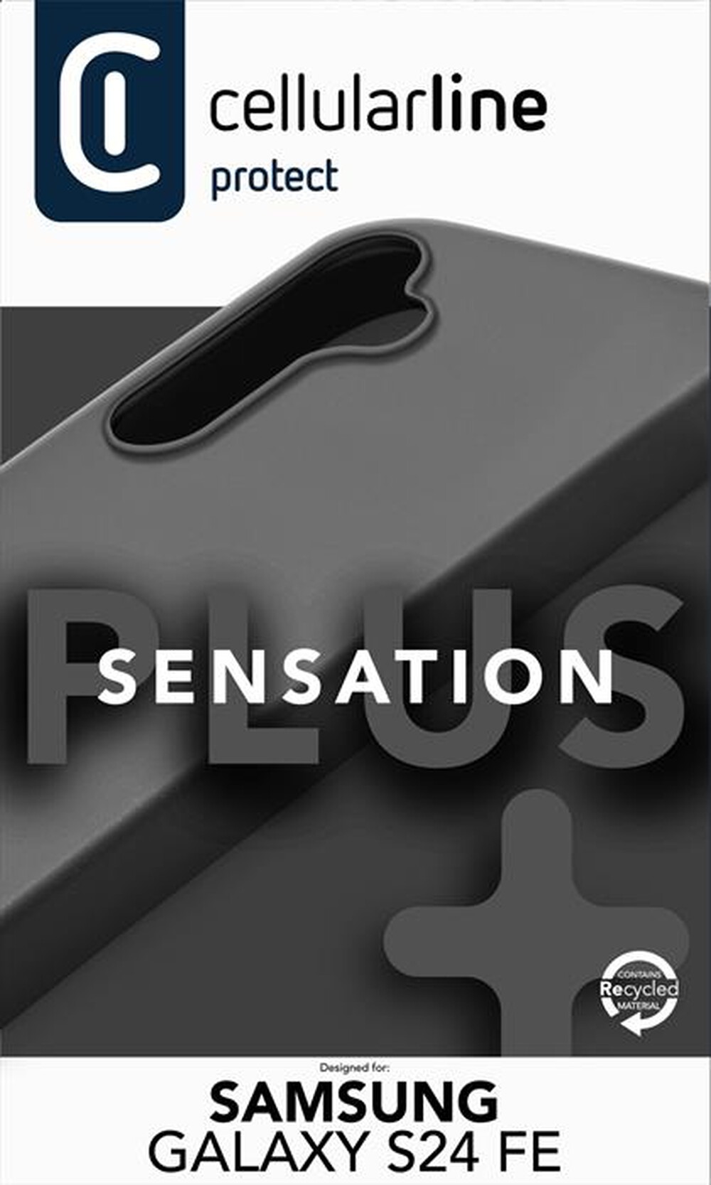 Immagine del prodotto CELLULARLINE - Cover Sensation+ - Galaxy S24 FE SENSPLUSGALS24FEK-Nero