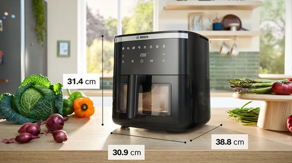 Immagine del prodotto BOSCH - Friggitrice ad aria SERIE 6, 7,2 LITRI-Nero