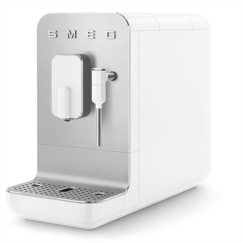 "SMEG - Macchina Caffè Automatica 50's Style – BCC02WHMEU-Bianco opaco"