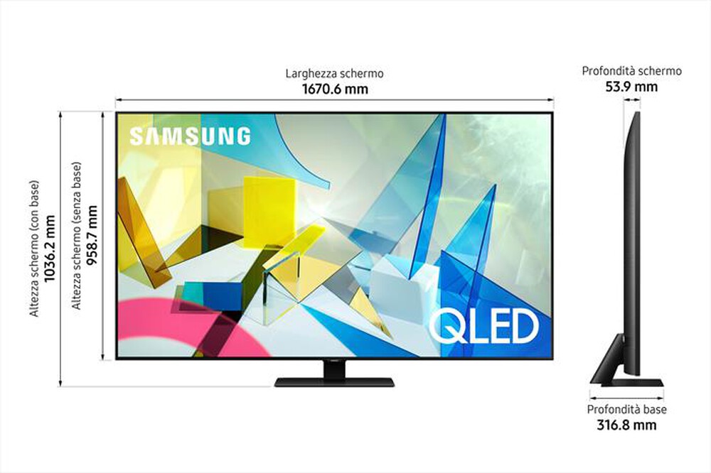 "SAMSUNG - QE75Q80TATXZT"