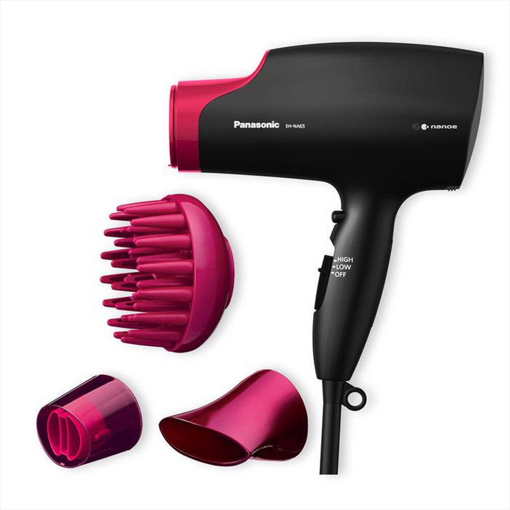"PANASONIC - EH-NA65-K825-nero/lampone"