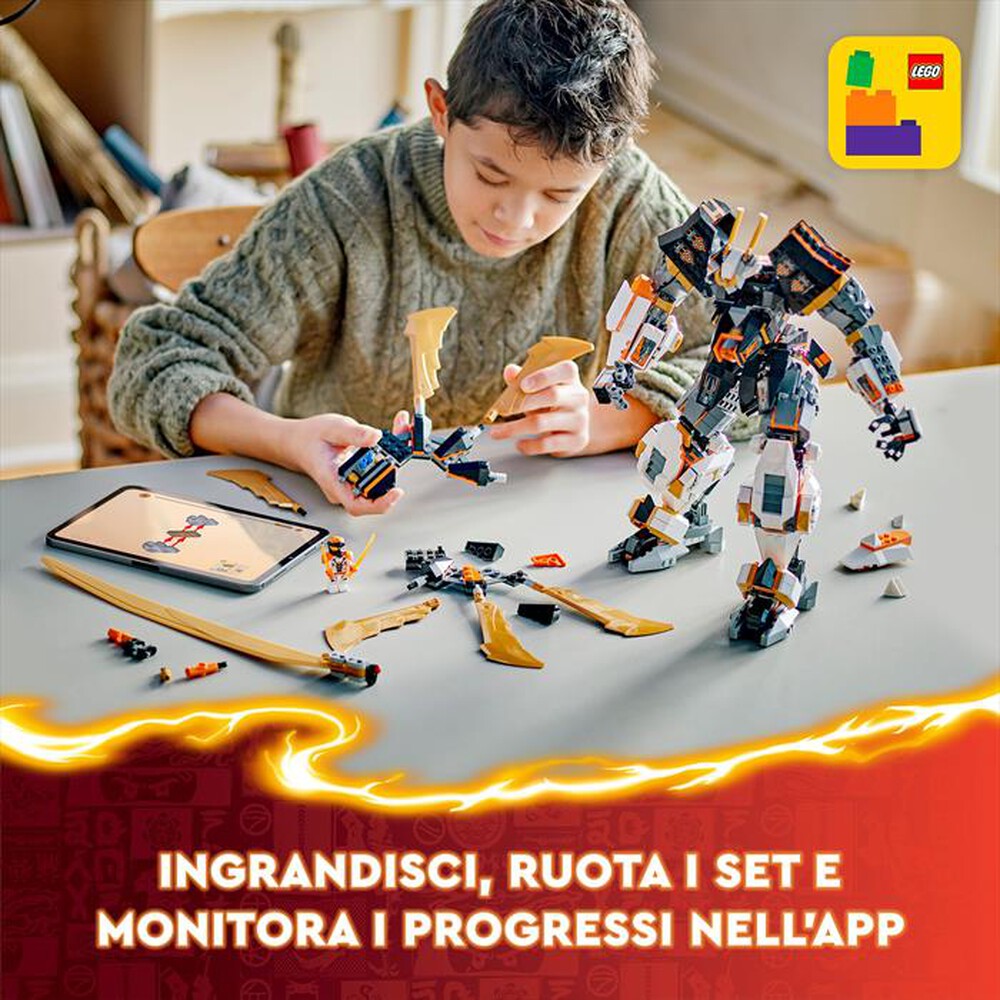 Immagine del prodotto LEGO - NINJAGO Mech drago titanio di Cole 71821