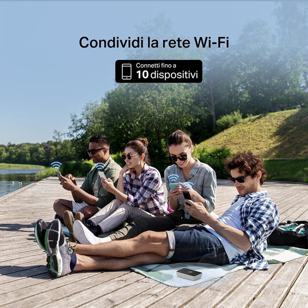 Immagine del prodotto MERCUSYS - Hotspot 4G LTE fino a 150Mbps e Wi-Fi-Nero