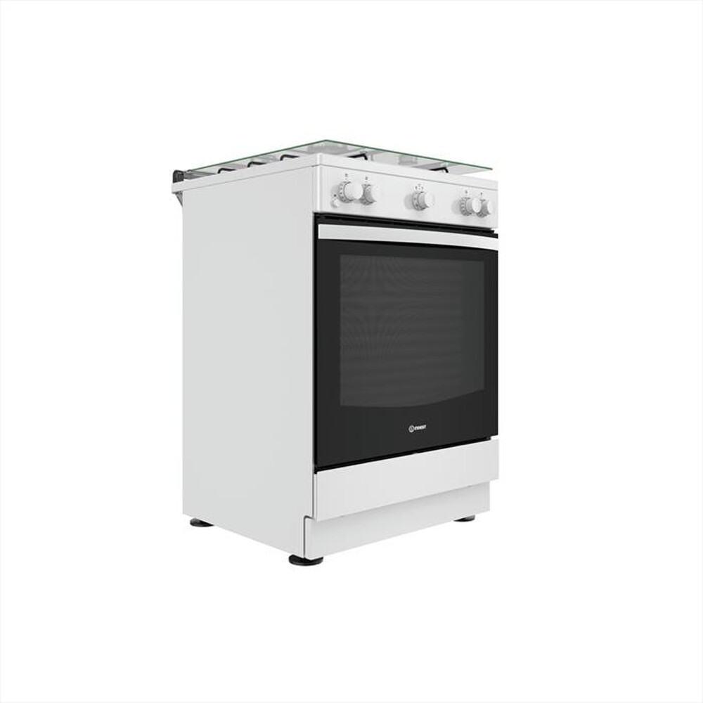 "INDESIT - Cucina a gas IS67G1KMW/E Classe A+-Bianco"