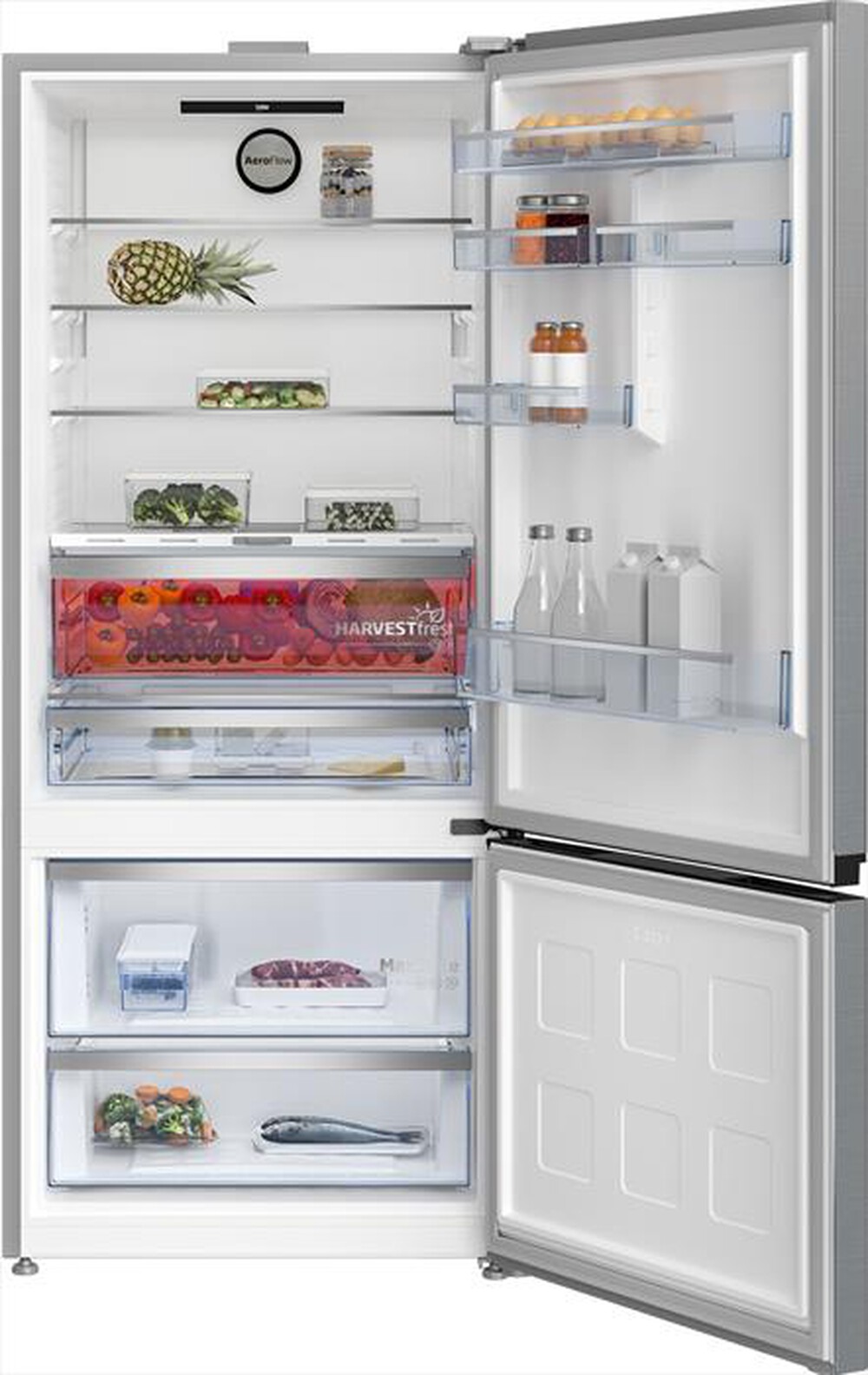 "BEKO - Frigorifero combinato B7RCNE595ZXPW Classe D 551 l-Inox Look"