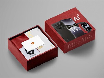 XIAOMI - REDMI NOTE 14 PRO 8+256G + REDMI WATCH 5 LITE-Aurora Purple