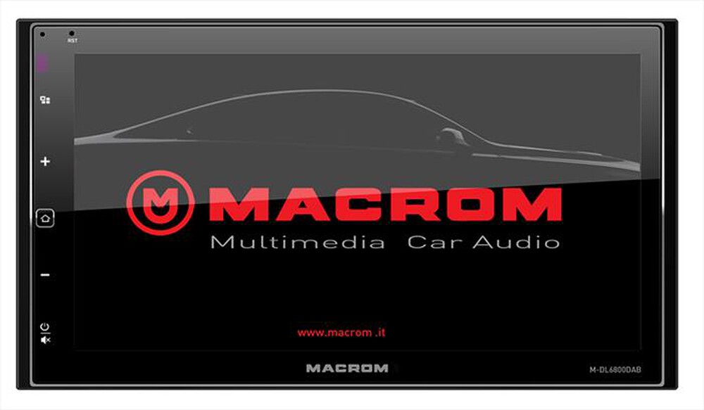 "MACROM - Kit multimedia auto M-DL6800DAB-NERO"