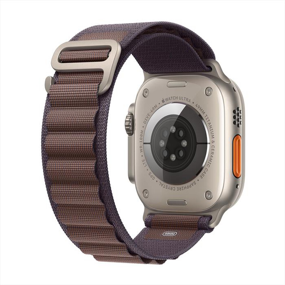"APPLE - Watch Ultra 2 GPS + Cellular Cassa 49mm - Large-Indigo Alpine Loop"