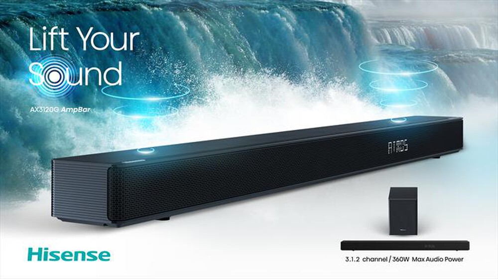 "HISENSE - Soundbar AX3120G-NERO"