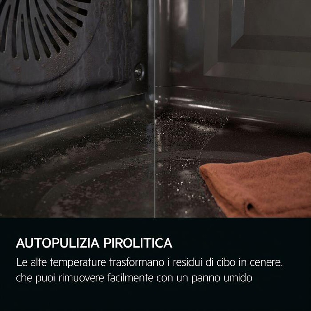 Immagine del prodotto AEG - Forno incasso elettrico GR6PB53FSB Classe A+-Inox antimpronta