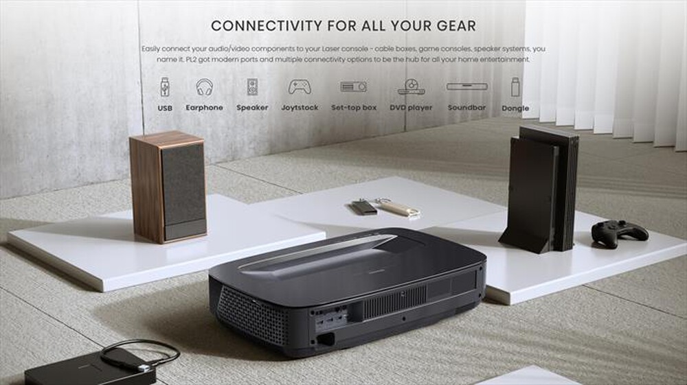 Immagine del prodotto HISENSE - Videoproiettore PL2-Metallo - Grigio Carbone