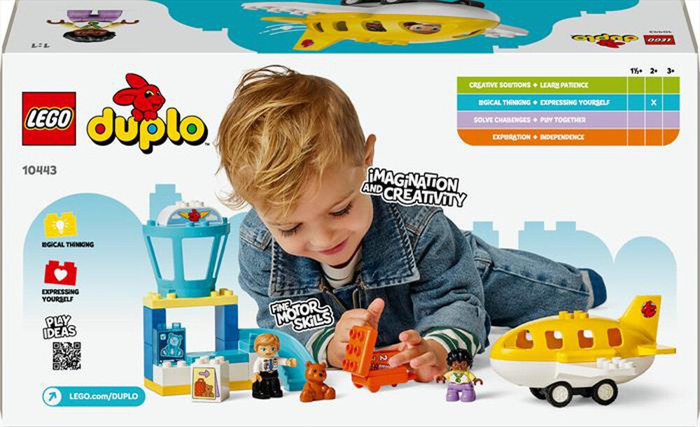 Immagine del prodotto LEGO - DUPLO Town La prima volta in aeroporto 10443
