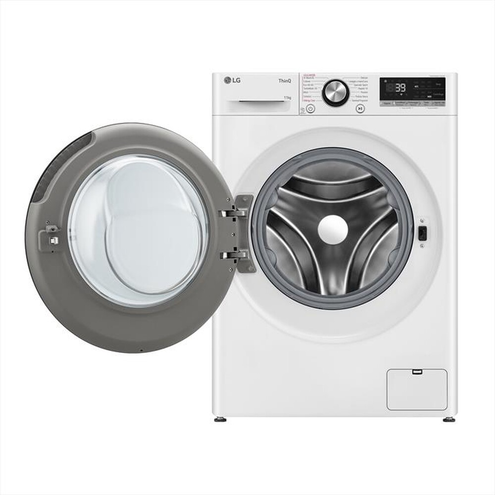 "LG - Lavatrice AI DD R7 F4R7011TSWB 11kg Classe A-Bianca"