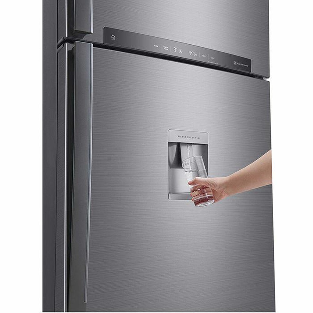 "LG - Frigorifero 2 porte GTF916PZPED Classe E 592L-Platino"