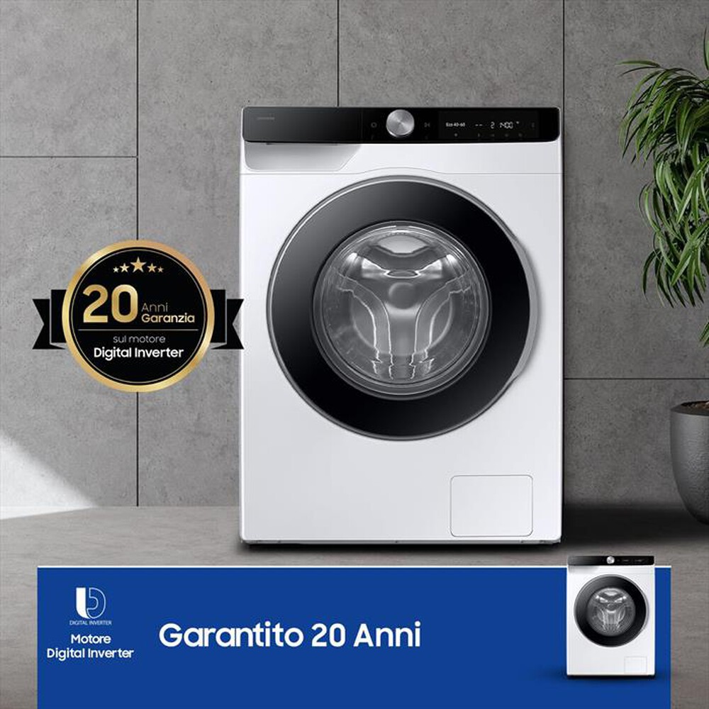 "SAMSUNG - Lavatrice WW11DG6B25LKU3 11 Kg Classe A-bianco"