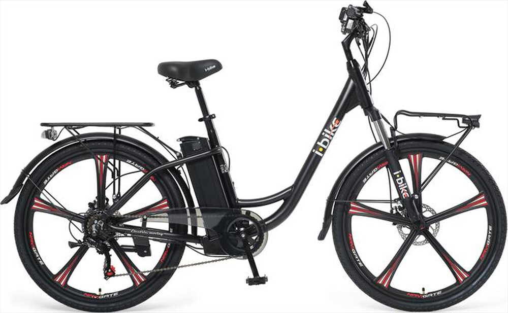 "IBIKE - CITY EPLUS ITA99-NERO"