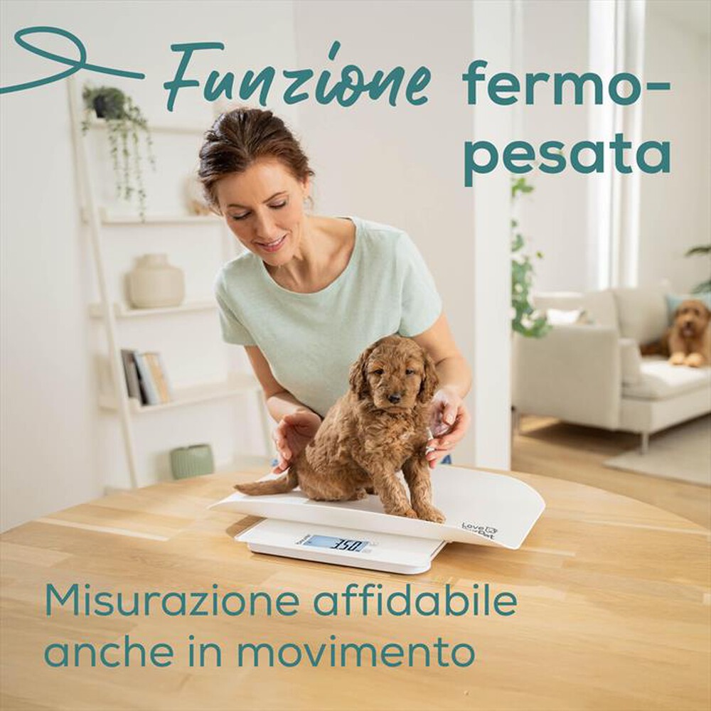 Immagine del prodotto BEURER - Bilancia 2 in 1 pesa-animali PP 170 POLLY-Bianco