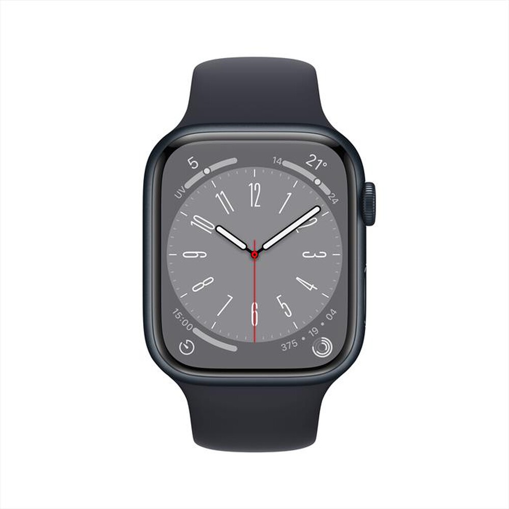 "APPLE - Watch Series 8 GPS 41mm Alluminio-Mezzanotte"