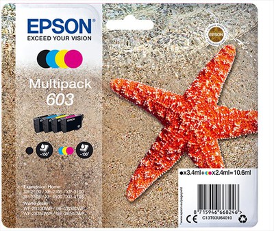 EPSON - C13T03U64010-Nero, ciano ,magenta , giallo