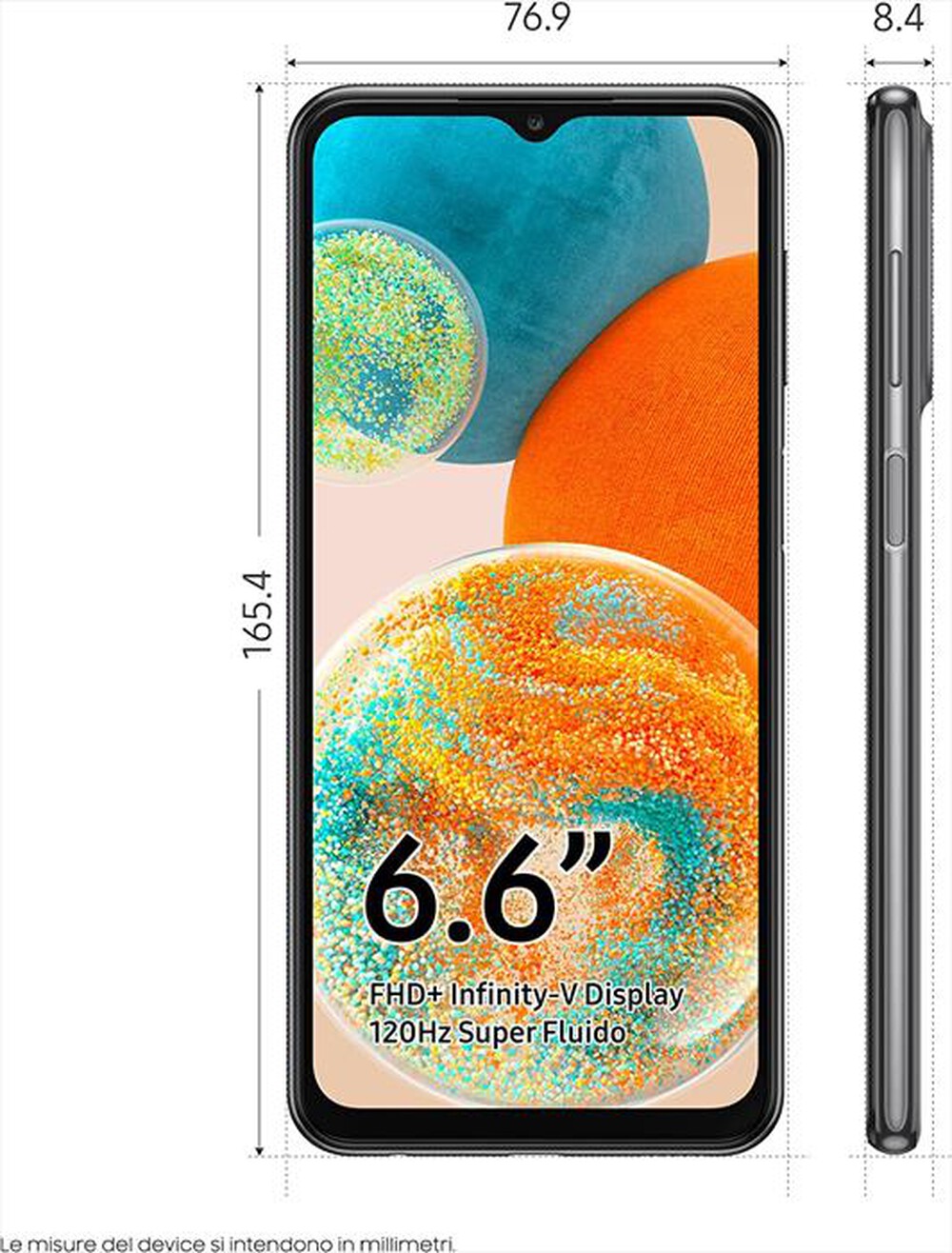 "WIND - 3 - SAMSUNG Galaxy A23 5G-Nero"