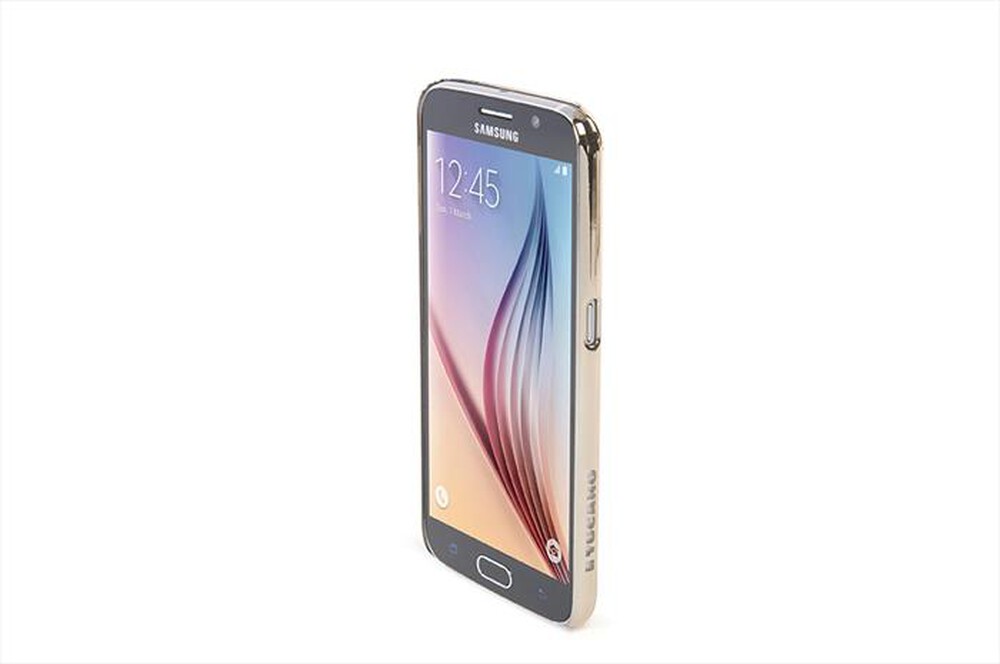 "TUCANO - Elektro - cover per Samsung Galaxy S6-Oro"