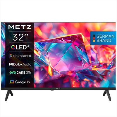 METZ - Smart TV QLED HD READY 32" 32MQH7030Z-BLACK