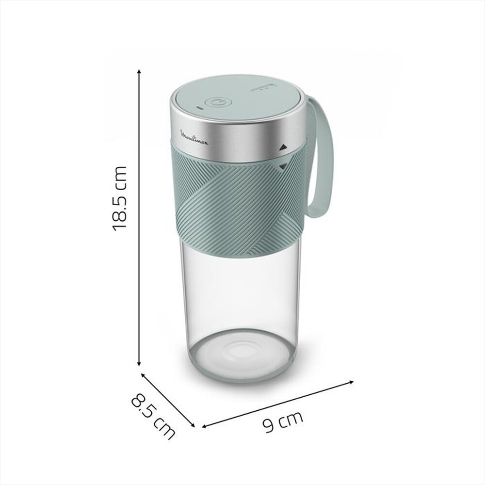 Immagine del prodotto MOULINEX - LIGHTMIX FRULLATORE SENZA FILI LM1C0410-Argento