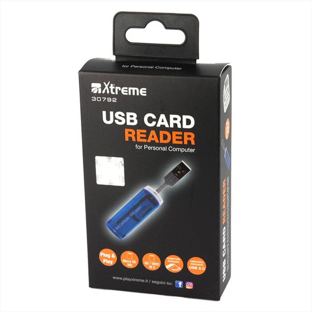 Immagine del prodotto XTREME - 30792 - Card Reader USB 2.0