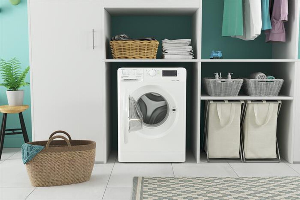 "INDESIT - Lavatrice TWSE 61251 W IT 6 Kg Classe F"