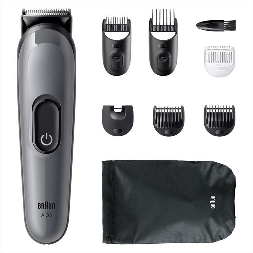 "BRAUN - Rasoio AIO 3540-GRIGIO"
