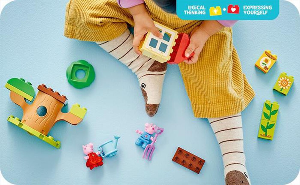 Immagine del prodotto LEGO - DUPLO Giardino e casa sull&rsquo;albero Peppa Pig 10431