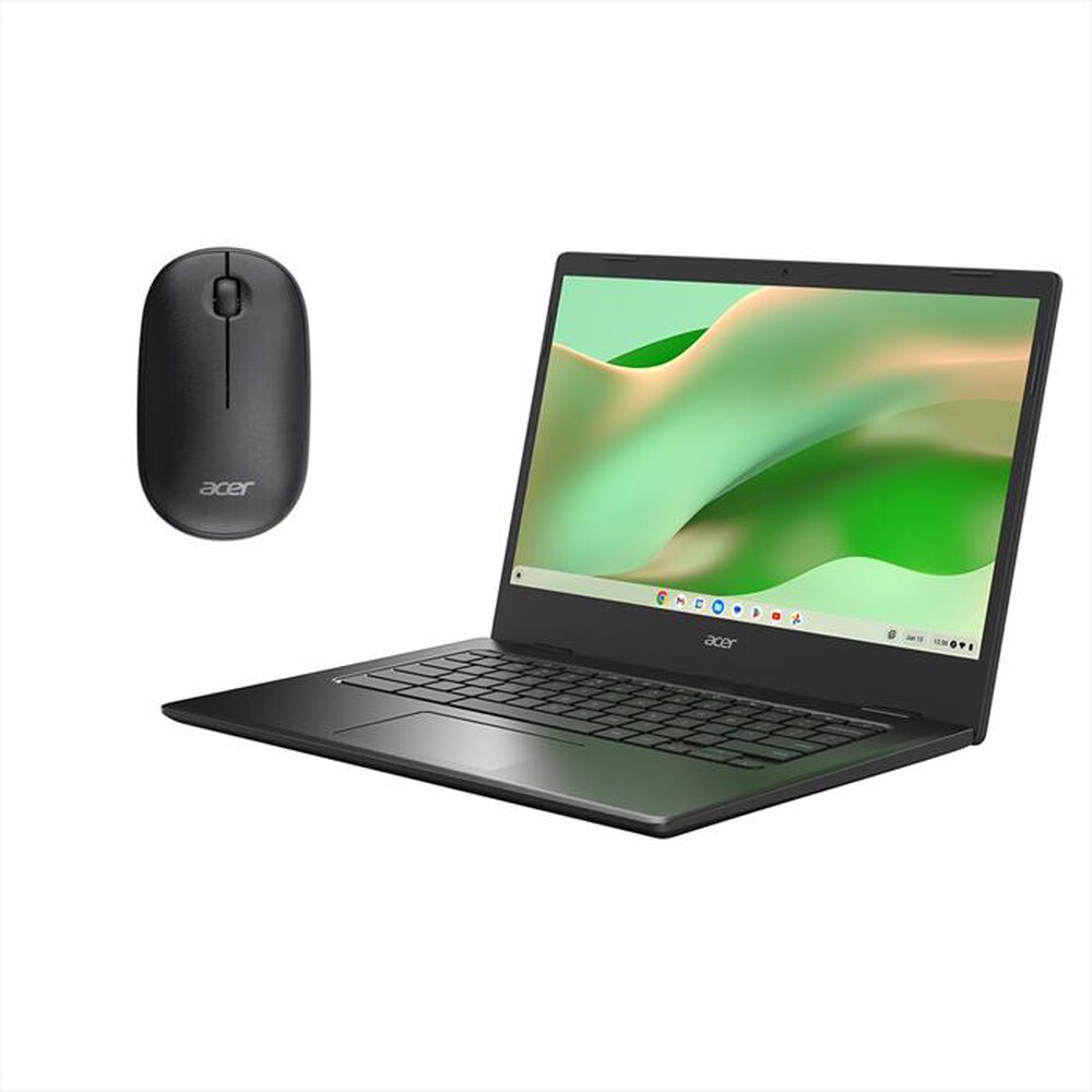 "ACER - Chromebook 14 pollici CBOA314-1H-C5GY + Mouse-Nero"