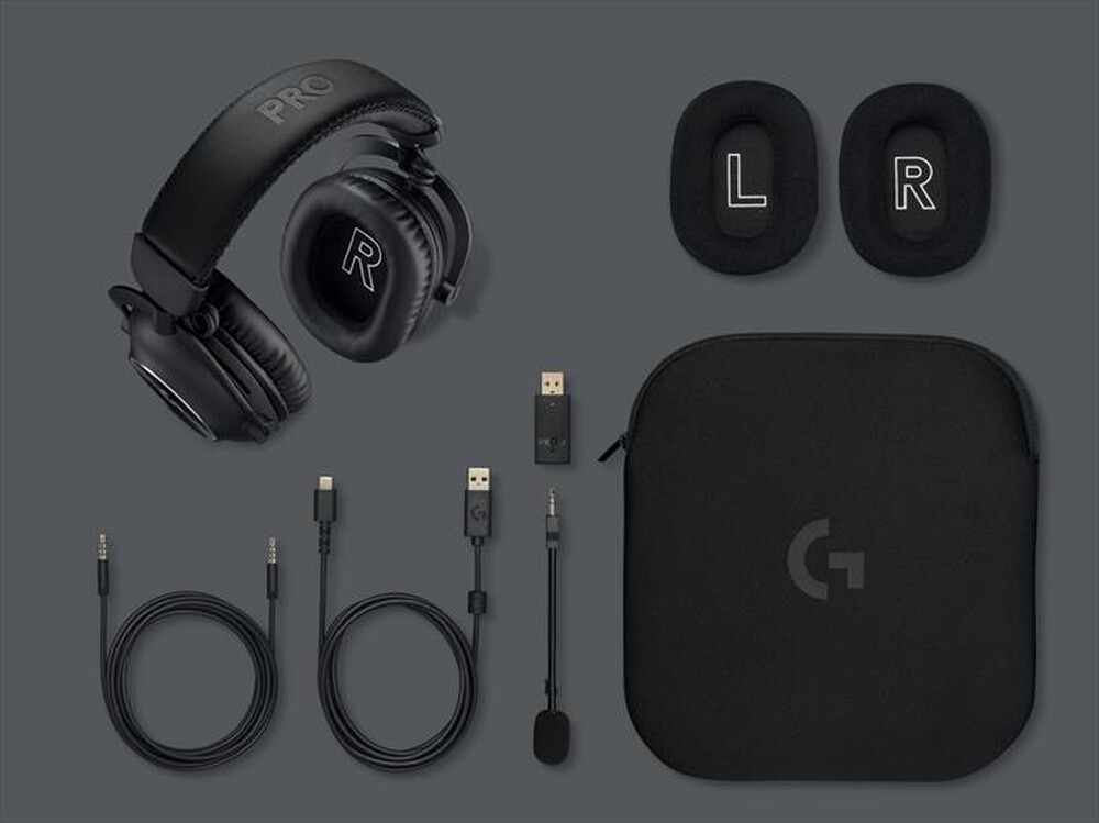 Immagine del prodotto LOGITECH - Cuffia gamer PRO X 2 LIGHTSPEED-Nero