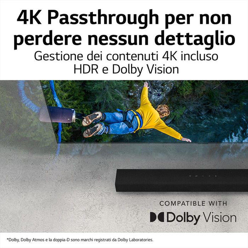"LG - Soundbar S60Q.CEUSLLK-Nero"