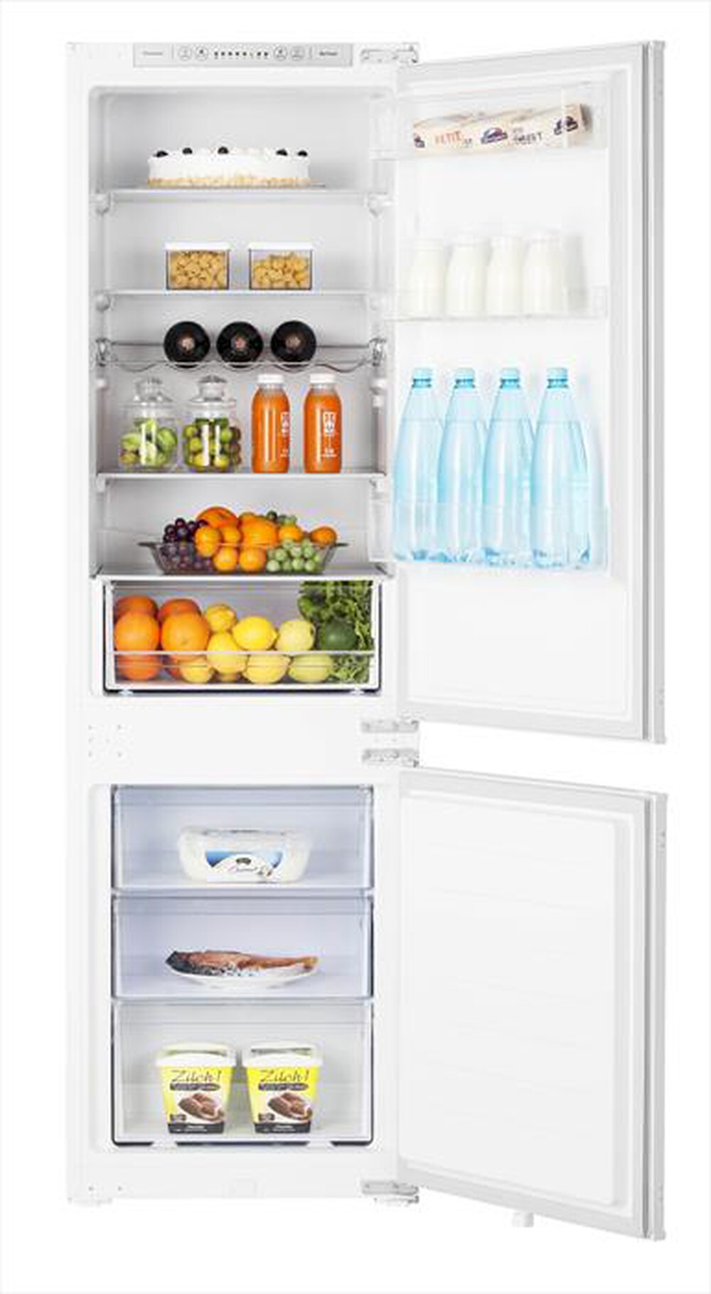 "HISENSE - Frigorifero combinato RB3B240NEWE Classe E 246 lt-Bianco"