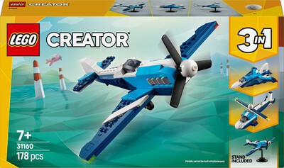 LEGO - CREATOR Velivolo: aereo da competizione 31160