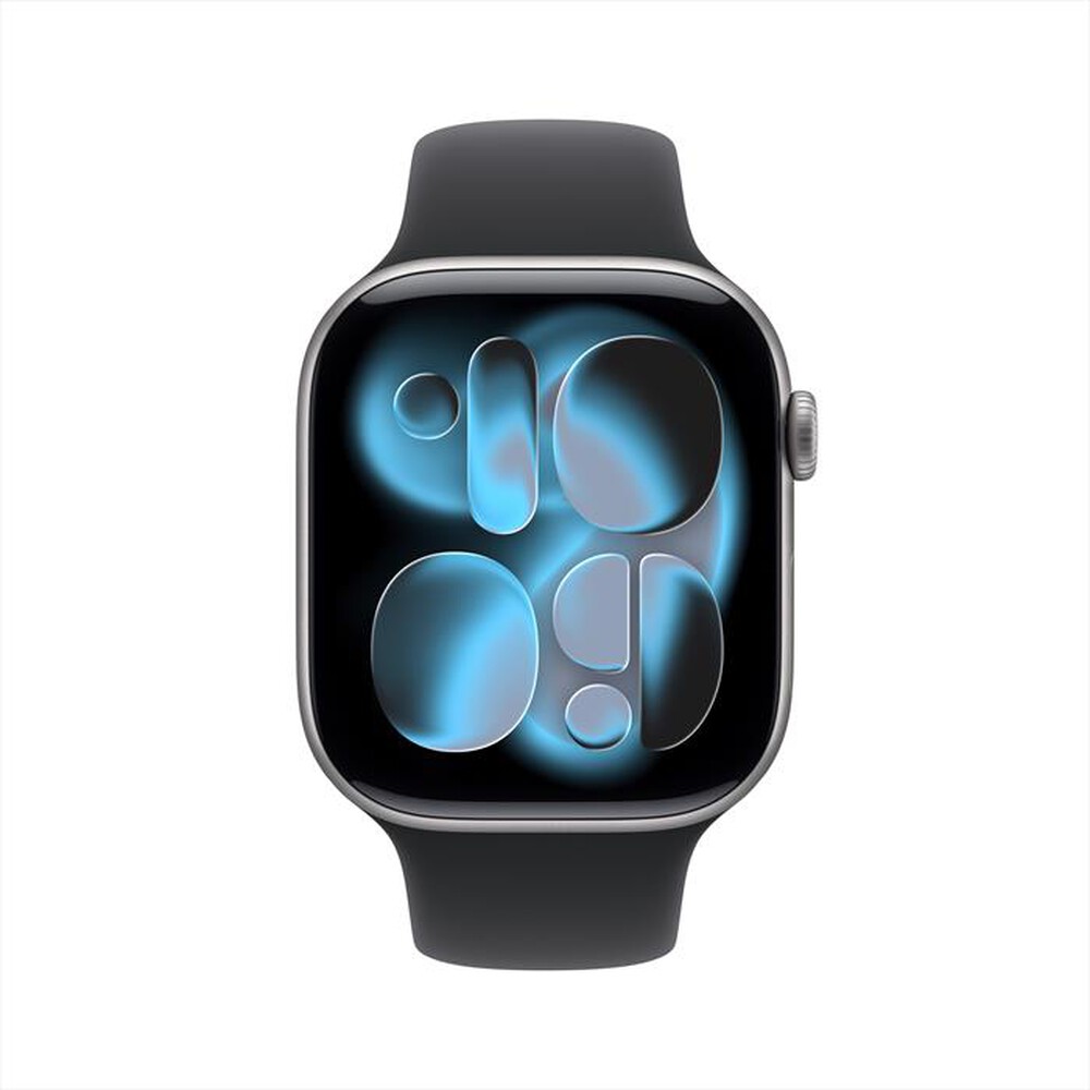 Immagine del prodotto APPLE - Watch Series 11 GPS 46mm Alluminio-Grigio - Sport Band Nero - S/M