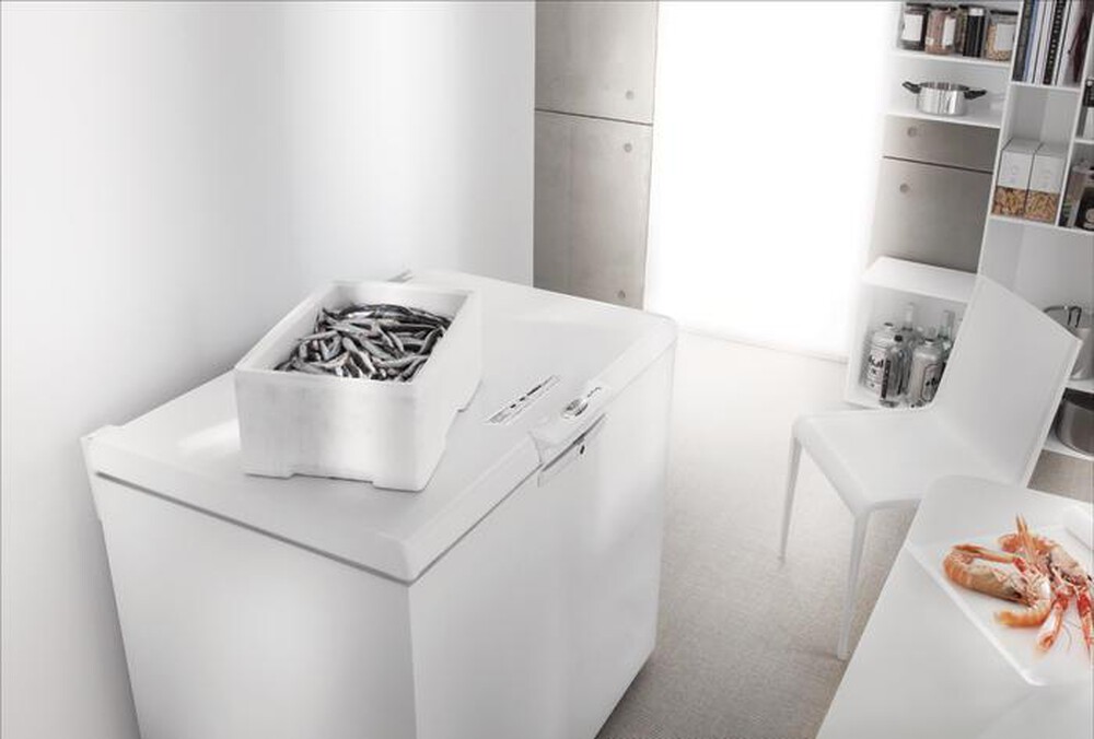 "WHIRLPOOL - Congelatore orizzontale WH2011A+E Classe F 207 lt-Bianco"